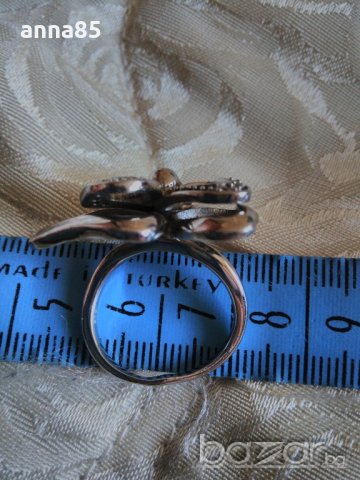 Нов сребърен пръстен, снимка 3 - Пръстени - 19935397