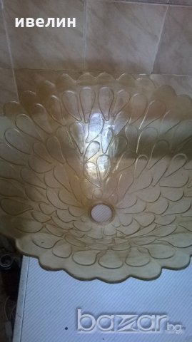 старо стъкло за полилей-арт деко, снимка 4 - Полилеи - 18761911