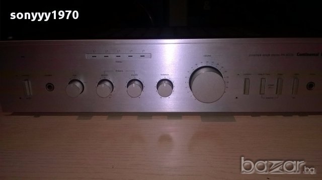 Continental edision-pa9008 preampli ampli stereo-japan-внос швеицария, снимка 5 - Ресийвъри, усилватели, смесителни пултове - 13530641