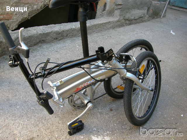 Нов алуминиев велосипед-тристранно сгъваем., снимка 11 - Велосипеди - 17853882