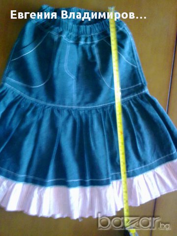 Дънкови поли, снимка 4 - Детски рокли и поли - 10643548