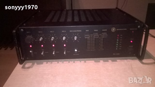 monacor pa-1202 profi power amplifier-mono-внос швеицария, снимка 8 - Ресийвъри, усилватели, смесителни пултове - 23615485