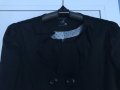 Черен шлифер с ръкав 7/8 , снимка 1 - Палта, манта - 24871407