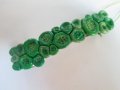 Шнола за коса зелена-hand made , снимка 3