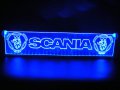 Светеща LED Гравирана Табела Scania С Лого -24 Волта, снимка 2
