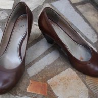 №38-Естествена кожа оригинал на Lazzarini , снимка 5 - Дамски обувки на ток - 14906892