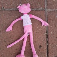 ВИСОЧИНА 57см Пинко розовата пантера плюшена играчка чисто нов pink panther, снимка 4 - Плюшени играчки - 22081648