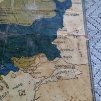 Стара карта на Балканите, снимка 3 - Антикварни и старинни предмети - 22056555