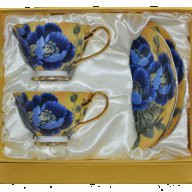 Луксозен комплект чаши за кафе, чай или капучино  , снимка 4 - Други стоки за дома - 8701221