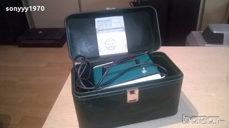 АНТИК-ретро колекция-докторска чанта с уред от франция, снимка 1