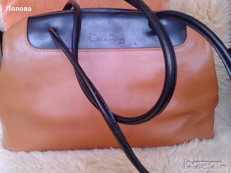 'Cleo&Patek" Paris eст. кожа   уникална чанта , снимка 1