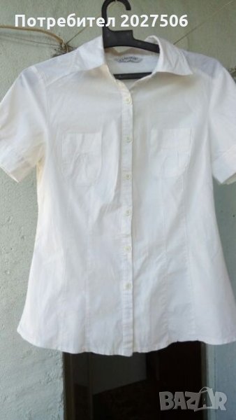 Класическа бяла риза, снимка 1
