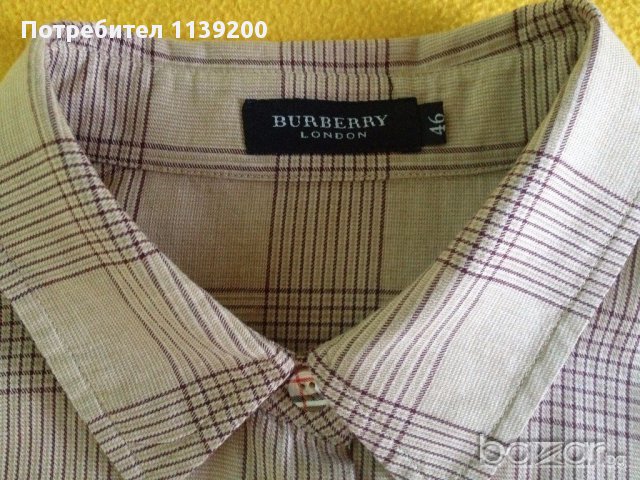 Burberry L/XL дамска риза дълъг ръкав оригинал, снимка 10 - Ризи - 17134731