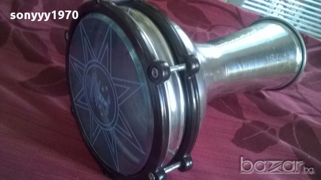 Тарамбука нова-оригинална-инокс 31x21см-внос сирия, снимка 6 - Антикварни и старинни предмети - 15477999