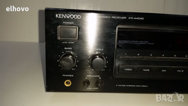 Ресивър Kenwood KR A4040 , снимка 2 - Ресийвъри, усилватели, смесителни пултове - 25870362