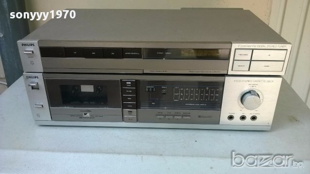 philips tuner+deck-внос швеицария, снимка 6 - Ресийвъри, усилватели, смесителни пултове - 18165706
