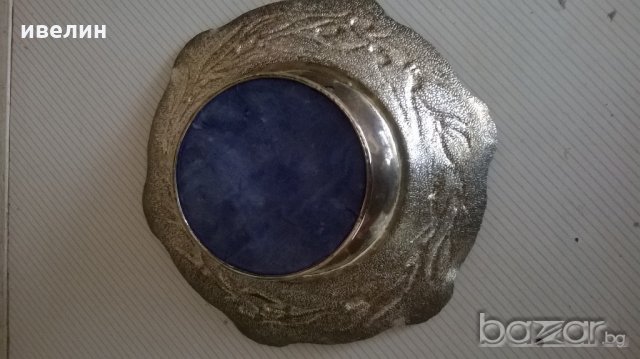 посребрена метална фруктиера, снимка 4 - Антикварни и старинни предмети - 18761072