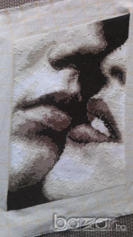 Гоблен Целувка, снимка 4 - Гоблени - 5985559