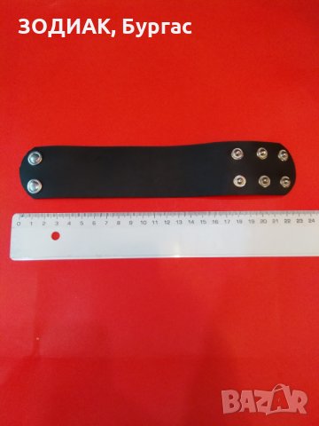 Кожена гривна, снимка 2 - Гривни - 23271572