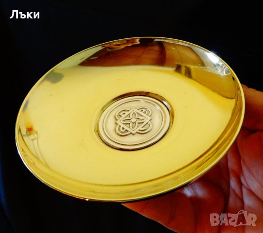 Ювелирна чиния сребро 925,месинг. , снимка 1 - Антикварни и старинни предмети - 21570779