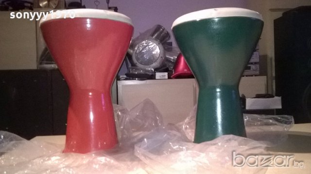 тарамбука-червена или зелена-внос сирия, снимка 12 - Ударни инструменти - 20045551