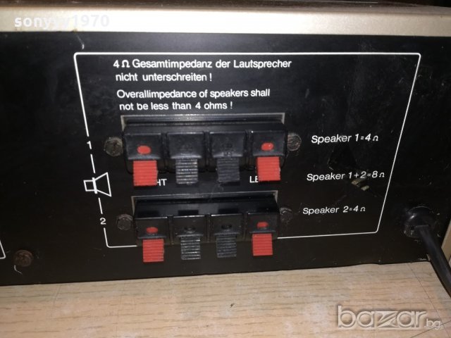 *dual CV1450-GERMANY-2x90w-усилвател с индикатори, снимка 16 - Ресийвъри, усилватели, смесителни пултове - 21328745