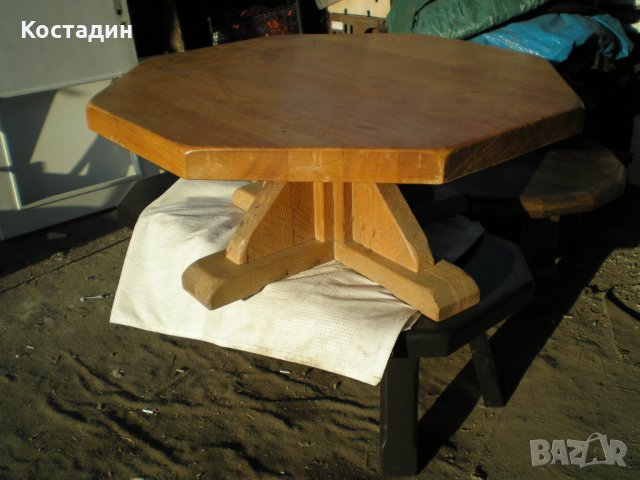 Холна маса масив, снимка 2 - Маси - 23744277