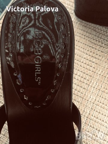 Луксозни сандали-чехли BCBGIRLS, снимка 7 - Сандали - 24939436