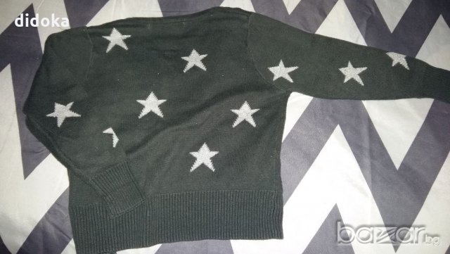 жилетка със звезди, снимка 4 - Детски пуловери и жилетки - 19030358