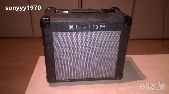kustom kga10-lead guitar amplifier-внос швеицария, снимка 2 - Китари - 24641994