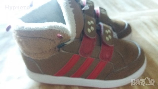 Детски зимни кецове АДИДАС, снимка 3 - Детски маратонки - 22008933