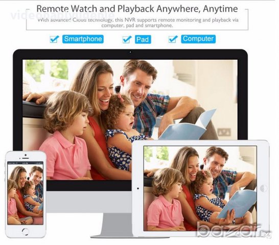 Метална Super ULTRA FULL HD 1/2/3/4/5 MPx Onvif IR-Cut P2P 4 Array Ударо/Водоустойчива IP Камера, снимка 12 - Камери - 9538616