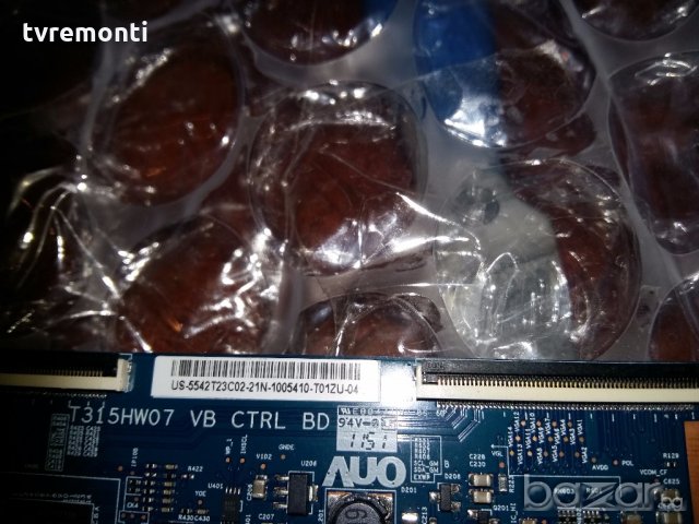 T-CONTROL BOARD T315HW07 VB 31T14-C0J, снимка 2 - Части и Платки - 19656549