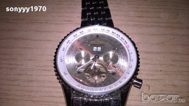 Breitling chronometre navitimer-за ремонт-внос швеицария, снимка 9 - Мъжки - 17777112