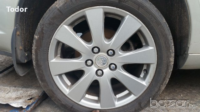 джанти от Toyota Avensis, снимка 5 - Гуми и джанти - 14647004