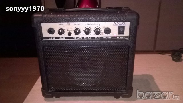 китарен усилвател-кубе-25х23х13см-внос англия, снимка 4 - Ресийвъри, усилватели, смесителни пултове - 19656783