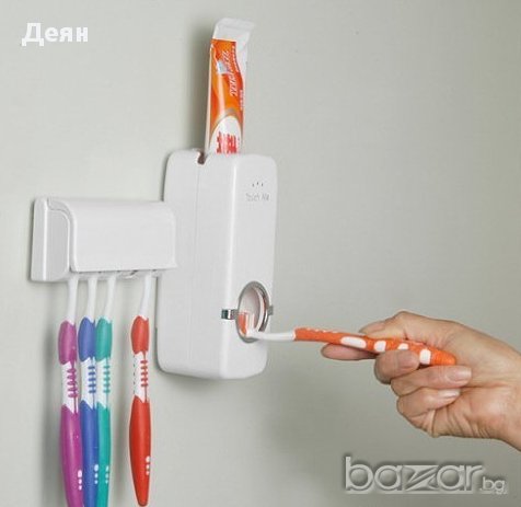 0411 Автоматичен диспенсър за паста за зъби, снимка 2 - Други стоки за дома - 17433189