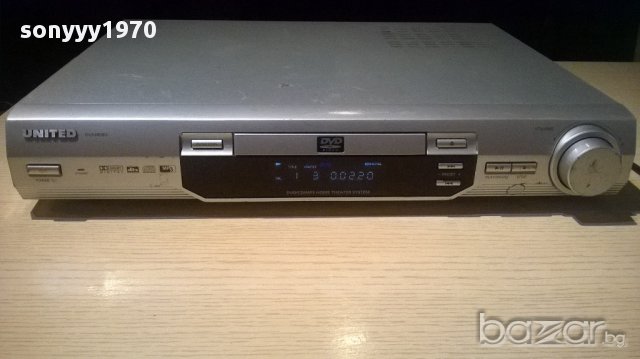 united dvh4083-dvd receiver-6chanel-внос швеицария, снимка 8 - Ресийвъри, усилватели, смесителни пултове - 12332591