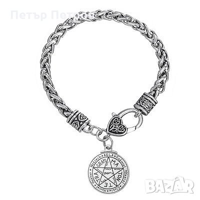 Амулет гривна с пентаграм