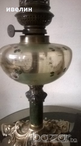 стара газова/газена/ лампа, снимка 4 - Антикварни и старинни предмети - 20512074