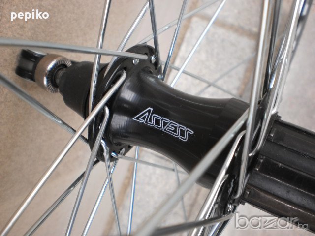 Продавам колела внос от Германия комплект шосейни капли 28 цола Assess , снимка 10 - Части за велосипеди - 10083386