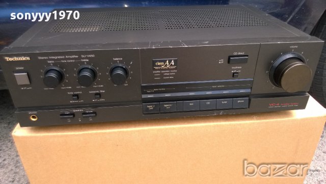 technics su-v450-stereo amplifier-class aa- 450watts-внос швеицария, снимка 11 - Ресийвъри, усилватели, смесителни пултове - 11386572