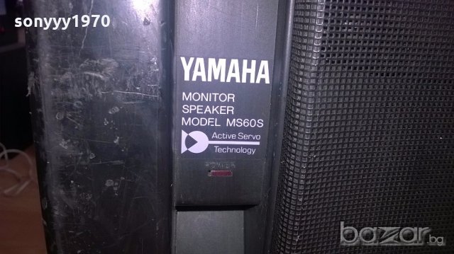Yamaha ms60s monitor speaker active servo technlogy-внос швеицария, снимка 8 - Тонколони - 18195476