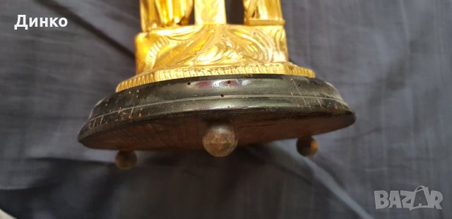 Домашен олтар от 19век  под стъклен купол, снимка 9 - Антикварни и старинни предмети - 24881160