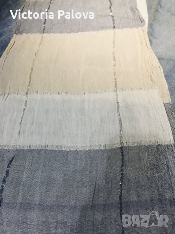 Прекрасен шал,пастелен, снимка 3 - Шапки - 24368784