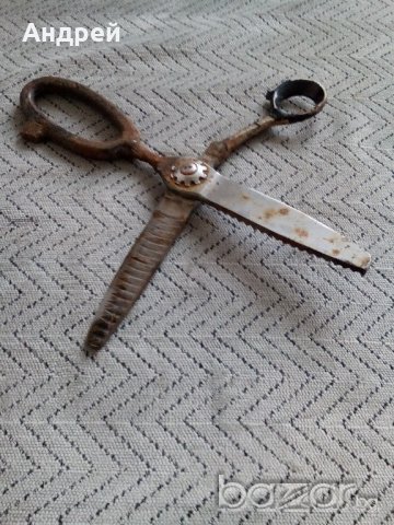 Стара ножица,ножици #2, снимка 4 - Антикварни и старинни предмети - 20840876