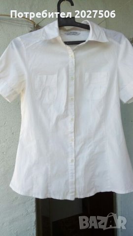 Класическа бяла риза, снимка 1 - Ризи - 22555904
