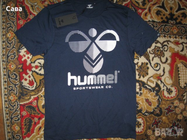 Тениски HUMMEL   мъжки,С и М, снимка 3 - Тениски - 21645575