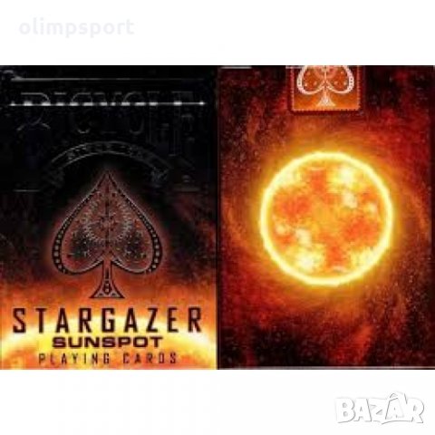 КАРТИ ЗА ИГРА BICYCLE STARGAZER SUNSPOT нови, снимка 3 - Карти за игра - 24987796