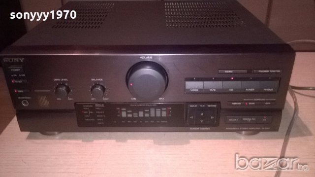 sony ta-d507 amplifier-made in japan-внос швеицария, снимка 6 - Ресийвъри, усилватели, смесителни пултове - 18658883
